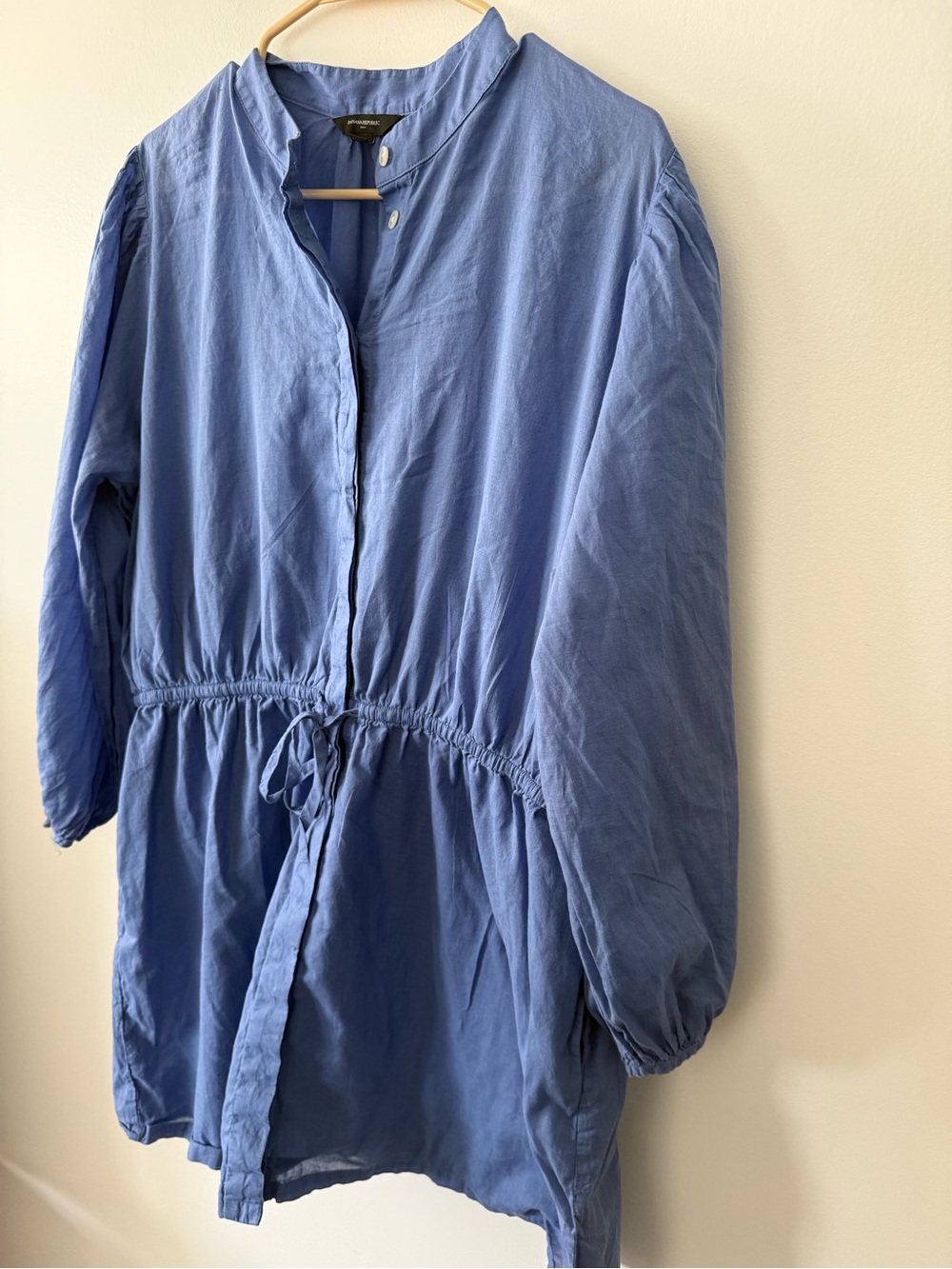 Banana Republic Drawstring Waist Mini Dress